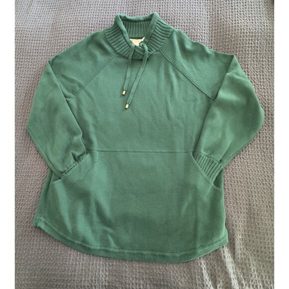 Max Studio Green Kangaroo Pocket Sweater XL Eagles Jets Packers Seahawks - Picture 1 of 7